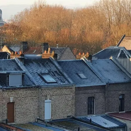 Dom wakacyjny Maison Famille-confort-terrasse Jardin-vue Cathedrale Amiens